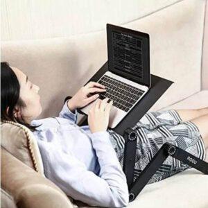 Adjustable Laptop Table With Cooler Fan