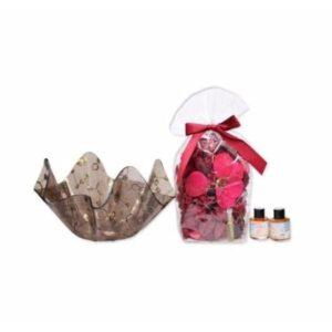 Decor Bowl & Potpourri With Fragrance Oil Set