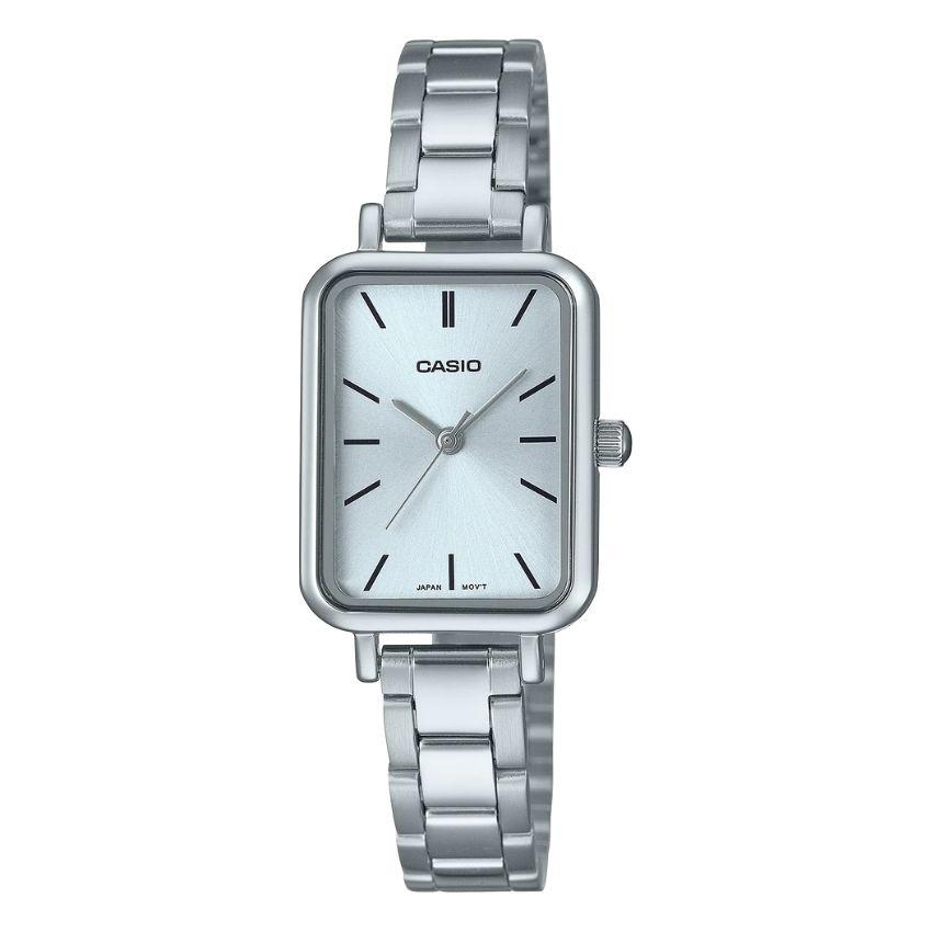 Casio General LTP-V009D-2EUDF Women Silver Stainless Steel Band Watch