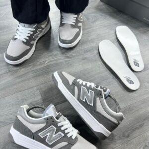 New Balance 480 Suede & Textile Sneakers