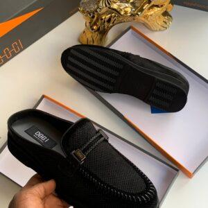 OGGI Men’s Leather Mule Loafers