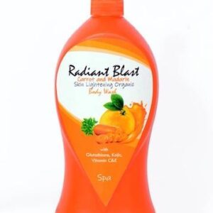 Macindy Body Wash Radiant Blast Carrot & Madarin Skin Lightening Organic 1300 ml
