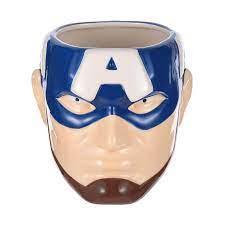 Miniso Heroes Head Mug - Captain America 35 cl